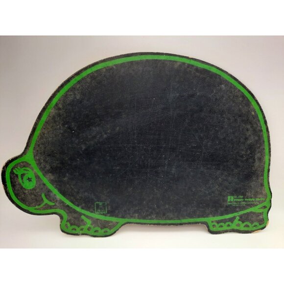 Vintage IDEAL School Supply Happy Hoppy Turtle Chalkboard Teacher Core USA - Picture 5 of 10
